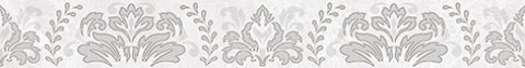 Бордюр AFINA Damask серый 56-03-06-456 (Ceramica Classic)